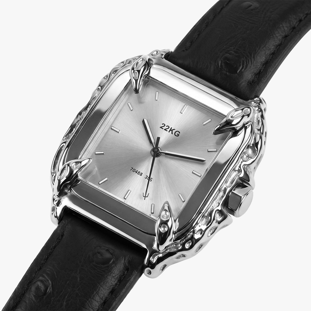 CANINE WATCH® - SILVER DIAL (LEATHER)
