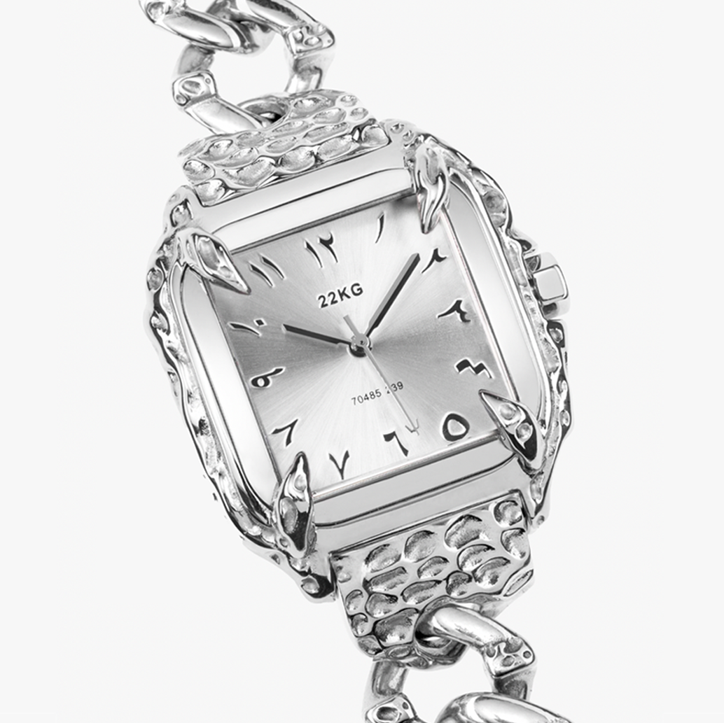 22KG CANINE Watch karta Edition 9 side view  - original in-house stainless steel design 