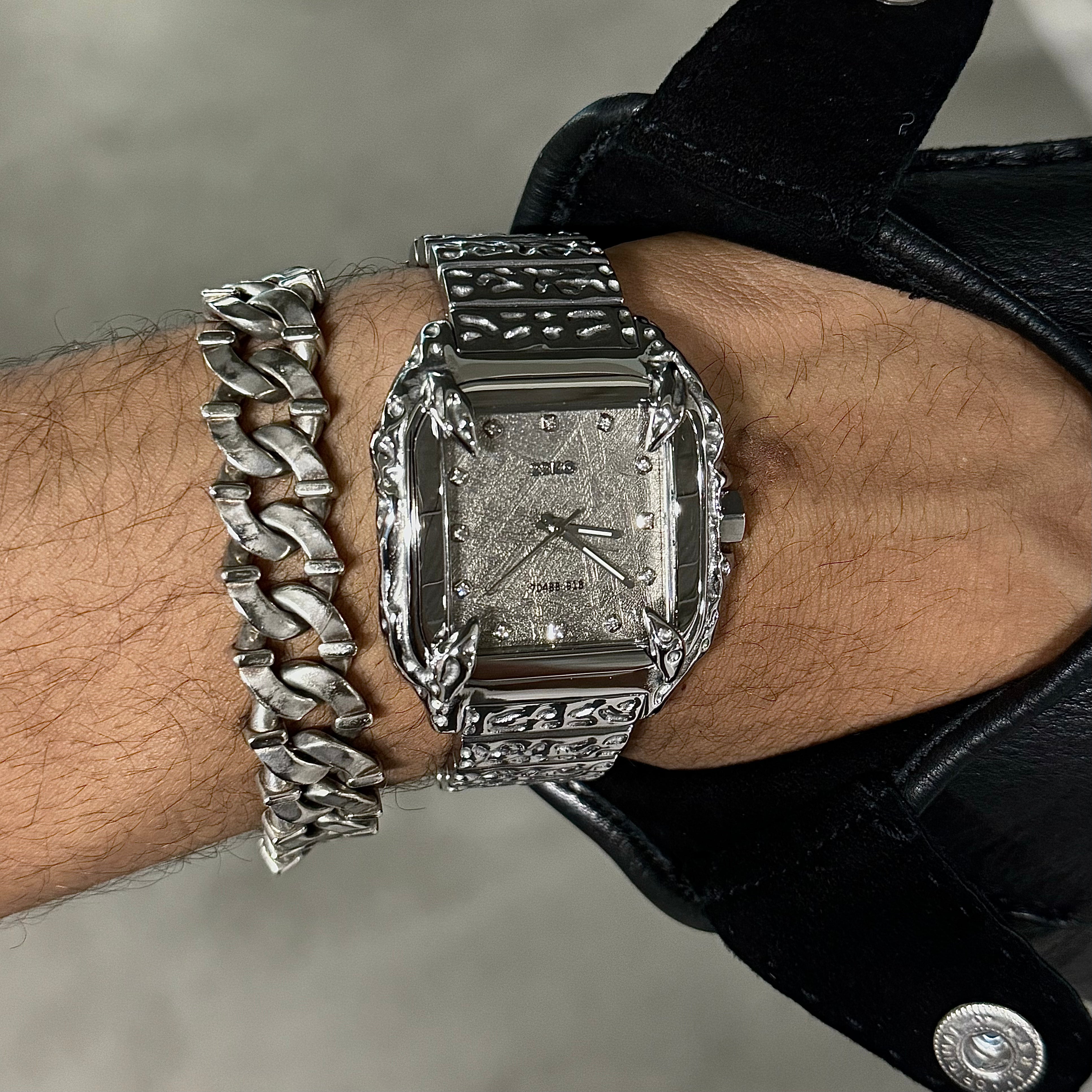 22KG CANINE Watch Edition 8 crater dial - original in-house stainless steel design 