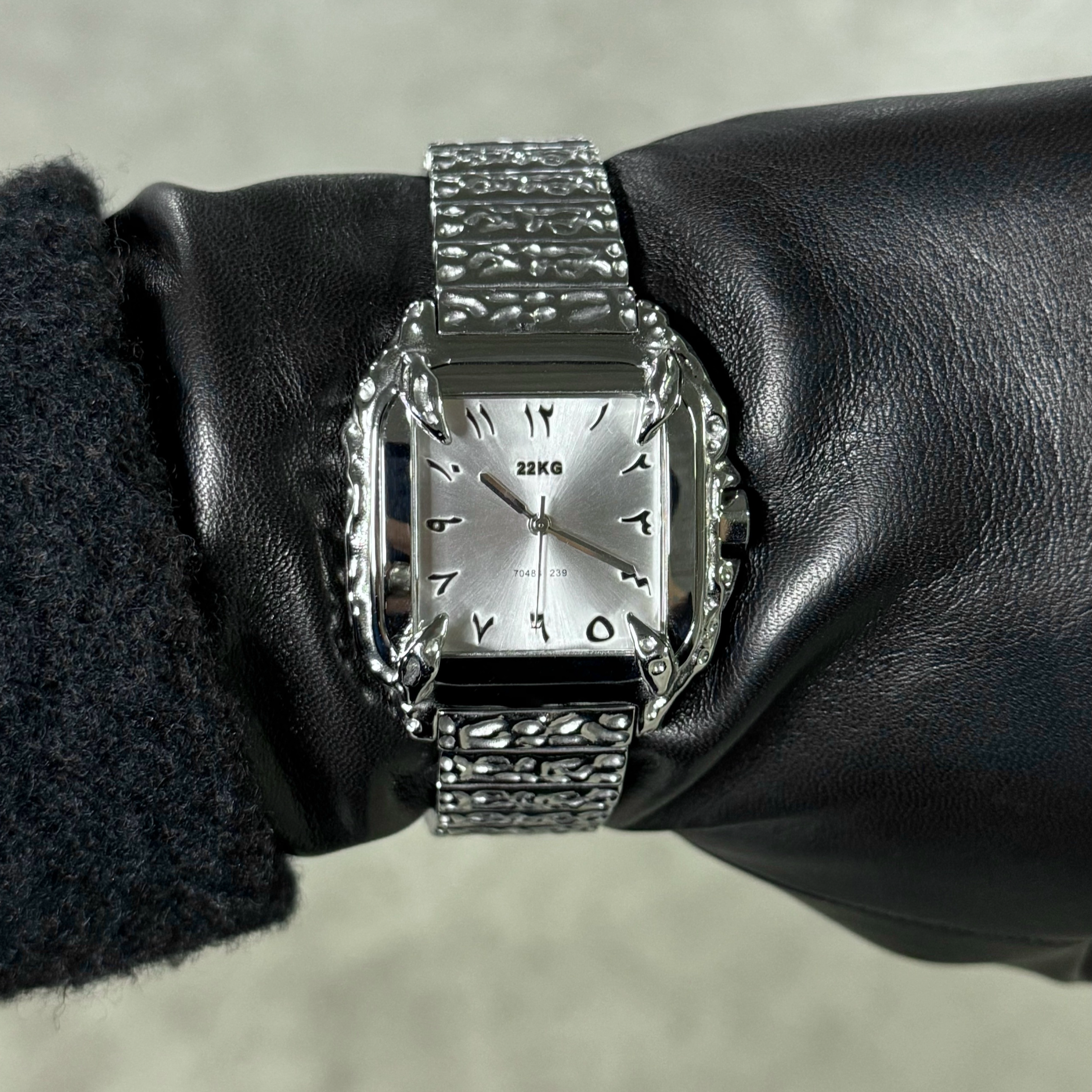 22KG CANINE Watch Edition 5 black arabic - wrist 22kilogram