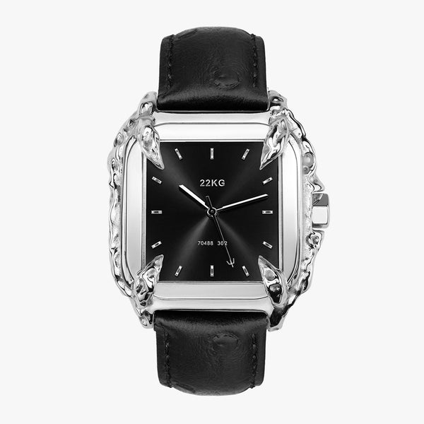 CANINE WATCH® - BLACK DIAL (LEATHER)