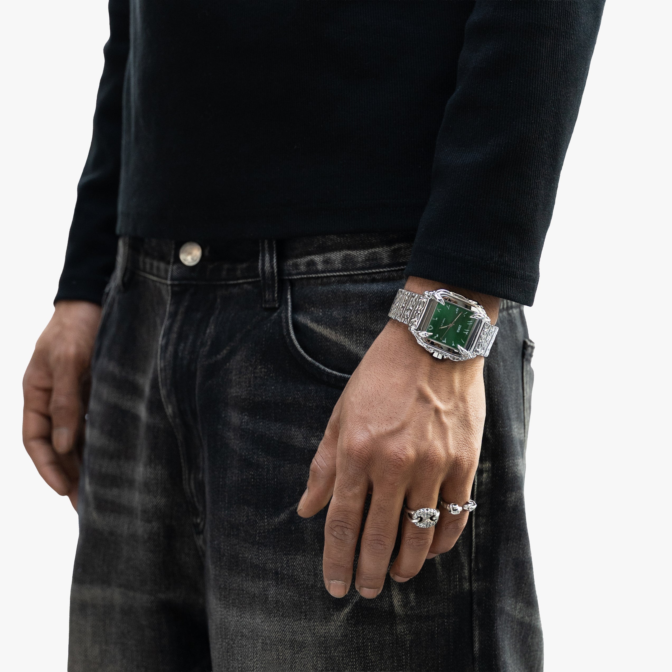 CANINE WATCH® - GREEN ARABIC DIAL